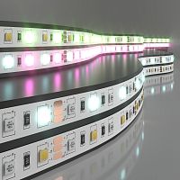 Светодиодная лента 24V 60Led 14,4W IP20 RGBW Лента светодиодная 24V 14,4W 60Led 5050+5050 IP20 MIX RGB/холодный белый, 5м