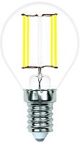 Лампочка светодиодная филаментная LED-G45-SLF LED-G45-6W/3000K/E14/CL/SLF