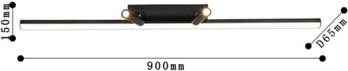 Настенно-потолочный светильник Reticenza 4089-2C фото 2
