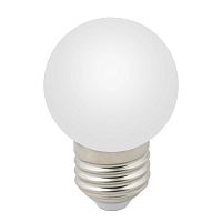 Лампочка светодиодная  LED-G45-1W/3000K/E27/FR/С
