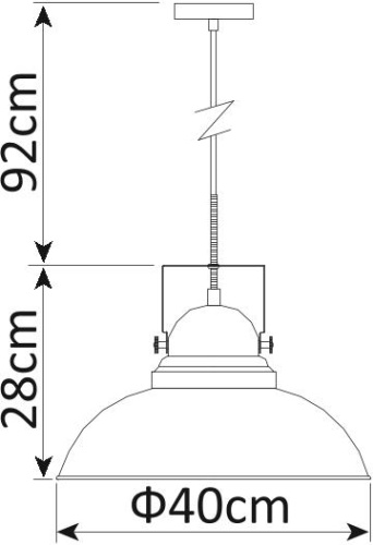 Подвесной светильник Martin A5213SP-1WG фото 2