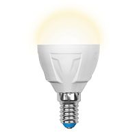 Лампочка светодиодная  LED-G45-7W/WW/E14/FR PLP01WH картон