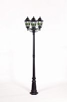Наземный фонарь PETERSBURG lead GLASS 79809lgB Bl