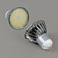 Лампочка светодиодная  MR16-6W-NW-60LED-fr.ch