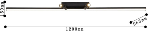 Настенно-потолочный светильник Reticenza 4089-3C фото 2