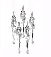 Подвесной светильник Goddess Tears P68009L-5/R chrome