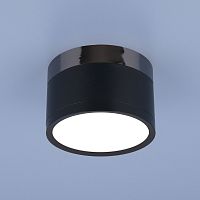 Точечный светильник DLR029 DLR029 10W 4200K черный матовый/черный хром