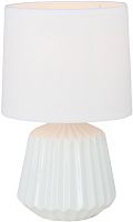 Интерьерная настольная лампа  10219/T White