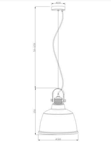 Подвесной светильник Irving T163PL-01C фото 3