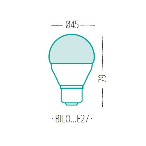 Лампочка светодиодная Bilo 5w 23043 фото 2