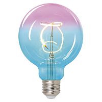 Лампочка светодиодная  LED-SF01-4W/SOHO/E27/CW BLUE/WINE GLS77TR