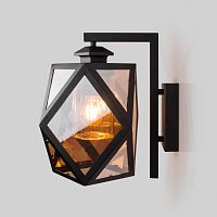 Настенный фонарь уличный Ambra 35133/D черный