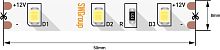 Светодиодная лента  SWG260-12-4.8-WW