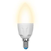Лампочка светодиодная  LED-C37 7W/WW/E14/FR PLP01WH картон