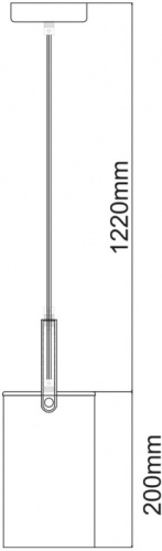 Подвесной светильник Тетро 673014801 фото 3