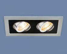 Точечный светильник 1031 1031/2 MR16 SL/BK серебро/черный