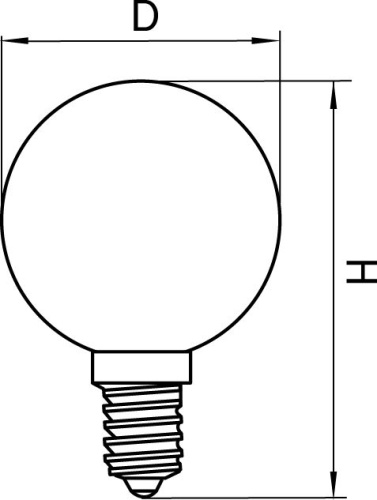Лампочка светодиодная филаментная LED 933824 фото 2