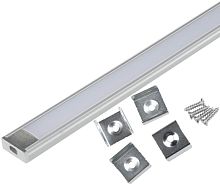 Профиль для светодиодной ленты UFE-K UFE-K02 Silver/Frozen 200 Polybag