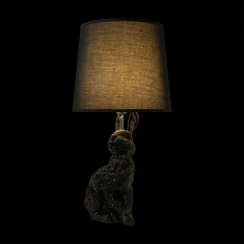Интерьерная настольная лампа Rabbit 10190 Black фото 2