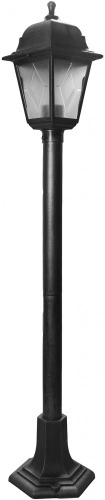 Наземный фонарь  UUL-A01T 60W/E27 IP44 BLACK SILVER